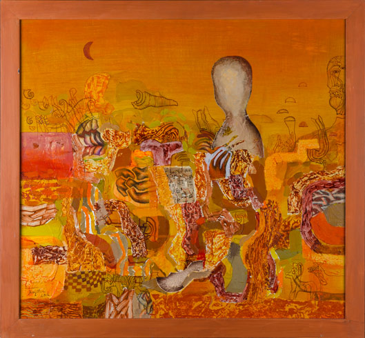 Daniela KRAJOV, Ak. maliarka - Rno (2013), Technika: Olej, kombincia technk, Rozmery: 67x80